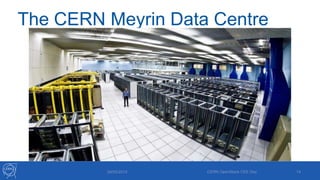 The CERN Meyrin Data Centre
29/05/2013 CERN OpenStack CEE Day 14
 