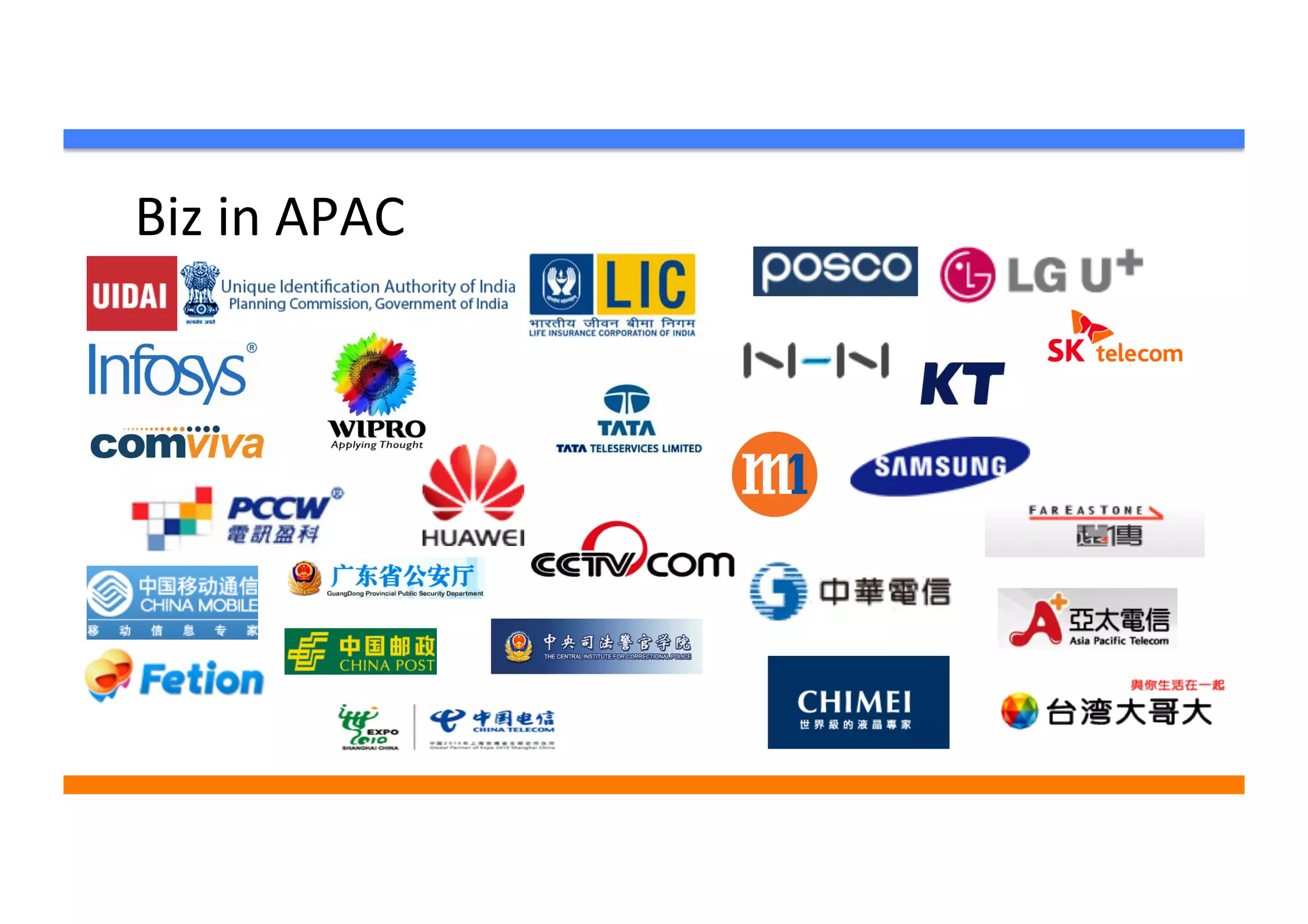Biz	
  in	
  APAC	
 