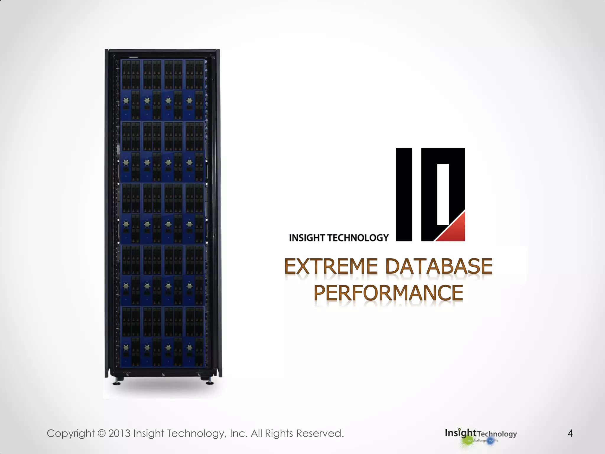 Copyright © 2013 Insight Technology, Inc. All Rights Reserved. 4
 