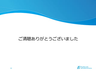 ご清聴ありがとうございました
41	
 