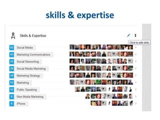skills & expertise
 