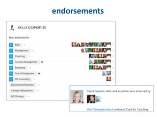 endorsements
 