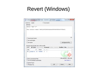 Revert (Windows)
 