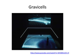 Gravicells
http://www.youtube.com/watch?v=WV085mEV-JY
 