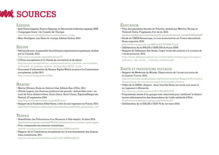 SOURCES
Lexique
•JeanPierreLiégeois,RomsetTsiganes,laDécouverte(collectionrepères),2009.
• Campagne Dosta ! du Conseil de l’Europe.
http://www.coe.int/t/dg3/romatravellers/dosta_fr.asp
• Marc Bordigoni, Les Gens du voyage, Edition Dalloz, 2013.
Séjour
• Petit guide pour comprendre les politiques migratoires européennes, réalisé
par la Cimade, 2013.
http://www.lacimade.org/publications/72
• L’Union européenne et la liberté de circulation et de séjour.
http://europa.eu/legislation_summaries/justice_freedom_security/free_
movement_of_persons_asylum_immigration/l33152_fr.htm
• Document d’information de Human Rigths Watch soumis à la Commission
européenne, juillet 2011.
http://www.hrw.org/node/101964
Habitat
• Martin Olivera, Roms en (bidon)villes, Edition Rue d’Ulm, 2011.
• Olivier Legros, Les Pouvoirs publics et les grands « bidonvilles roms » au
nord de Paris (Aubervilliers, Saint-Denis, Saint-Ouen), EspacesTemps.net,
Textuel, 27 septembre 2010.
http://espacestemps.net/document8422.html
• Rapport de la Fondation Abbé Pierre, L’état du mal-logement en France, 2013.
http://www.fondation-abbe-pierre.fr/publications.php?filtre=publication_rml
Travail
• StreetPress, Les Tribulations d’un Roumain à Pôle emploi, 14 mars 2013.
http://www.streetpress.com/sujet/79118-les-tribulations-d-un-roumain-a-pole-emploi
• Pour comprendre les mesures transitoires.
http://ec.europa.eu/social/main.jsp?catId=508&langId=fr
• Rapport de la Commission européenne sur le fonctionnement des disposi-
tions transitoires, 2011.
http://ec.europa.eu/social/main.jsp?catId=508&langId=fr
Education
• Film documentaire Paroles de Tchavés, réalisé par Marilou Terrien et
Thibault Datry, Fragments d’ici de là, 2010.
http://www.dailymotion.com/video/xcp275_paroles-de-tchaves_news#.UX-MAUpRq9U
• Etude du CNDH Romeurope, La non-scolarisation en France des enfants
Roms migrants, 2010.
http://www.romeurope.org/IMG/pdf/ETUDESCO.pdf
• Délibération de la HALDE n°2009-233 du 8 juin 2009.
• Rapport du Défenseur des droits, L’égal accès des enfants à la cantine de
l’école primaire, 2013.
http://www.defenseurdesdroits.fr/sites/default/files/upload/rapport_
defenseur_des_droits_-_cantines_scolaires.pdf
Santé et prestations sociales
• Rapport de Médecins du Monde, Observatoire de l’accès aux soins de
la mission France, 2012.
http://www.medecinsdumonde.org/Publications/Les-Rapports/En-France/
Observatoire-de-l-acces-aux-soins-de-la-mission-France
• Vidéo de la DIHAL, Soigner : deux familles Roms ont accès aux soins et
au logement à Marseille.
http://www.youtube.com/watch?v=9Vsoj6GATZ8
• Propositions issues d’un groupe inter associatif pour améliorer la domici-
liation administrative des demandeurs de l’aide médicale d’Etat.
http://www.romeurope.org/spip.php?article1213
• Délibération de la HALDE n°2010-74 du 1er mars 2010.
 