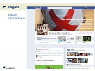 Pagina
• Externe
communicatie
 