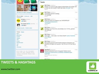 TWEETS & HASHTAGS
www.twitter.com
 