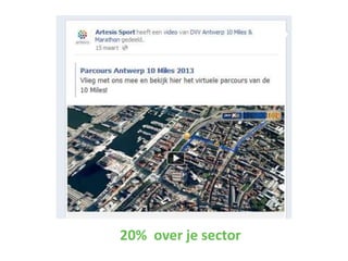20% over je sector
 
