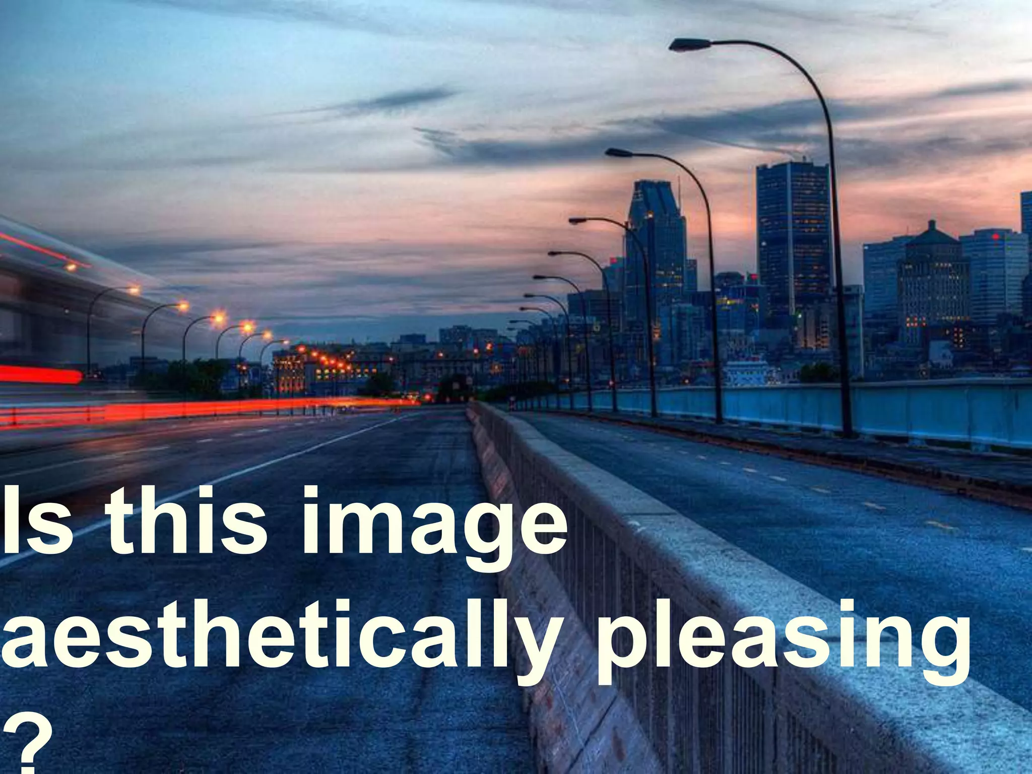 Introduction to Visual Analysis | PPT