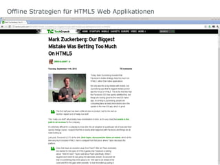 Offline Strategien für HTML5 Web Applikationen - dwx13  Slide 12