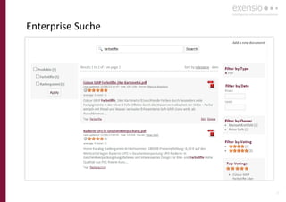 28
Enterprise Suche
 
