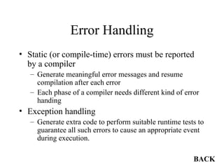 compiler construvtion aaaaaaaaaaaaaaaaaads | PPT