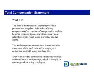 Total Comp Statement Examples 5 Ways to Motivate Employees to Wellness and Total Compensation ...