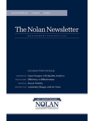 201307 Nolan QNL: Game-Changers - Big Data Analytics
