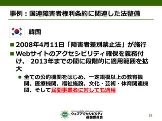 公的機関Webサイトに求められるJIS X 8341-3:2010対応