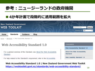 公的機関Webサイトに求められるJIS X 8341-3:2010対応