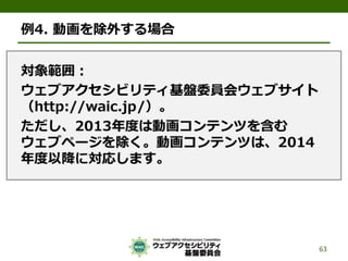 公的機関Webサイトに求められるJIS X 8341-3:2010対応