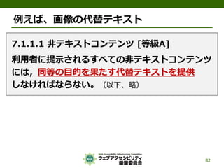 公的機関Webサイトに求められるJIS X 8341-3:2010対応