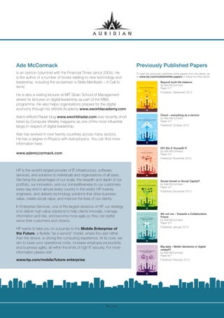 201307 Welcome to the Digital Economy | PDF