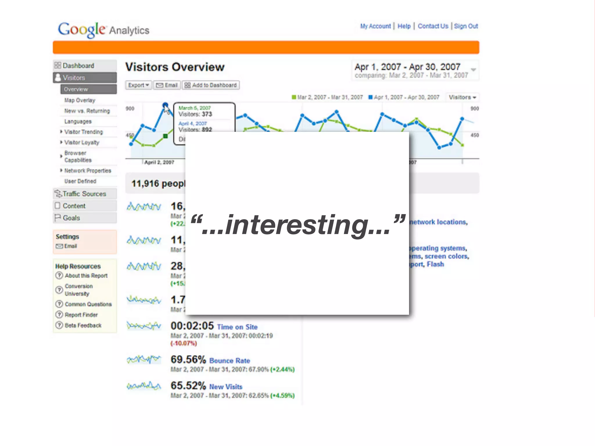 “...interesting...”
 