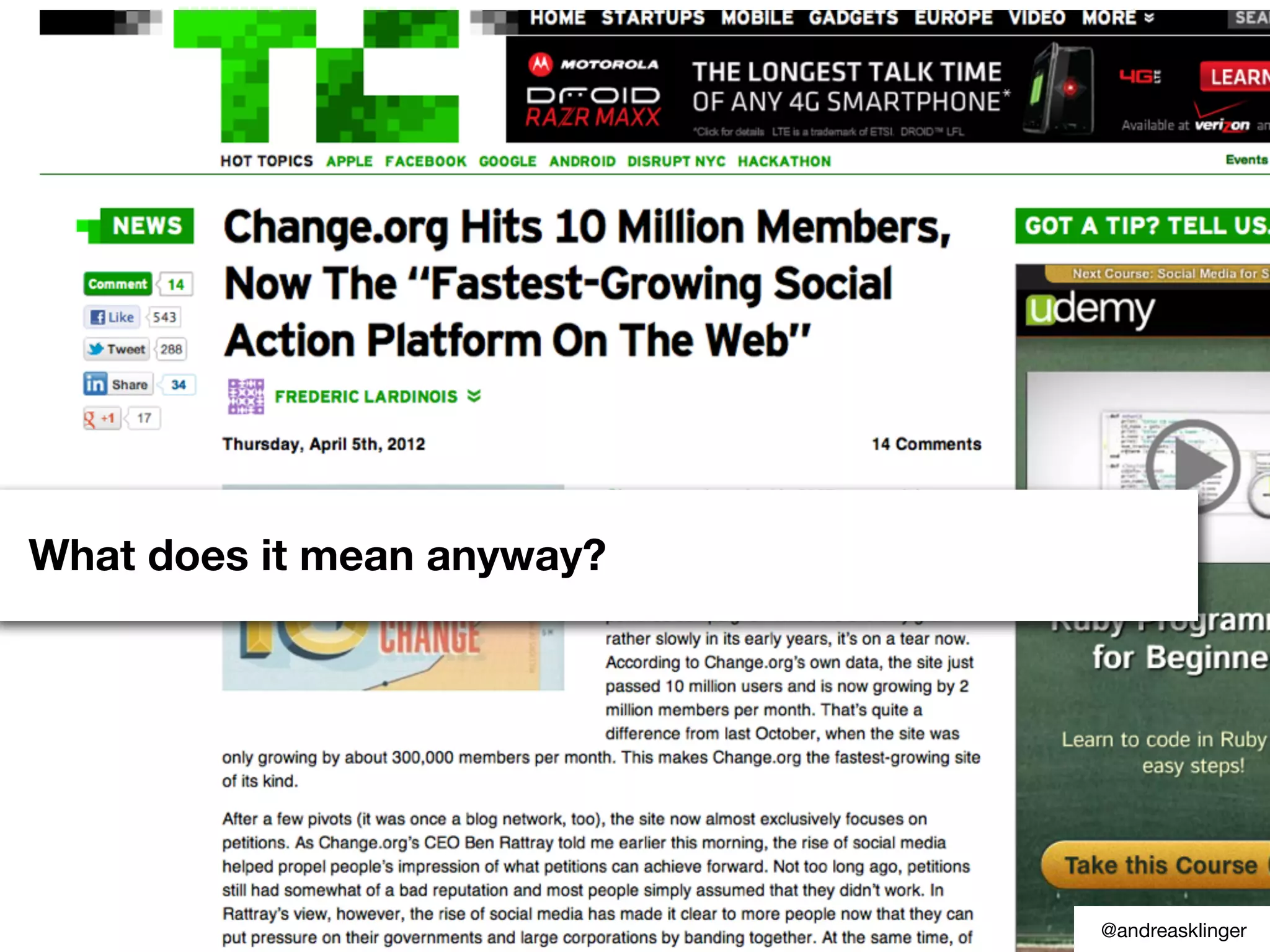 What does it mean anyway?
@andreasklinger
 