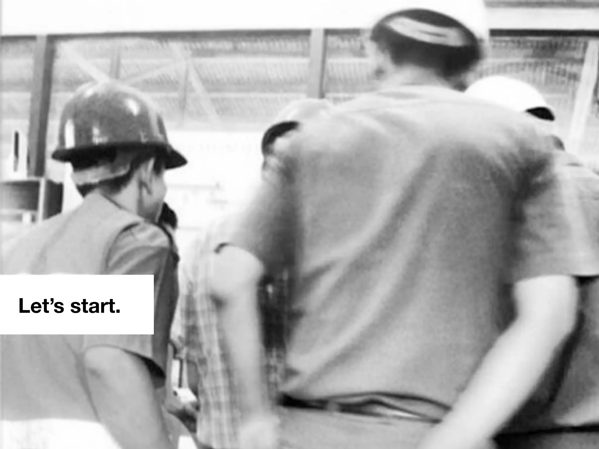 #scb13 – @andreasklinger
Let’s start.
 