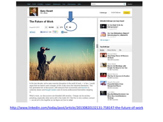 http://www.linkedin.com/today/post/article/20130820132131-758147-the-future-of-work
 