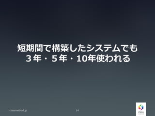 gǘBƥǤ
??10ʹ
classmethod.jp 14
 