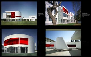 richard meier 
saltzman house 
1969 
richard meier 
frankfurt museum for 
the decorative arts 
1985 
richard meier 
ara pacis museum 
2006 
richard meier 
weishaupt forum 
1993 
 