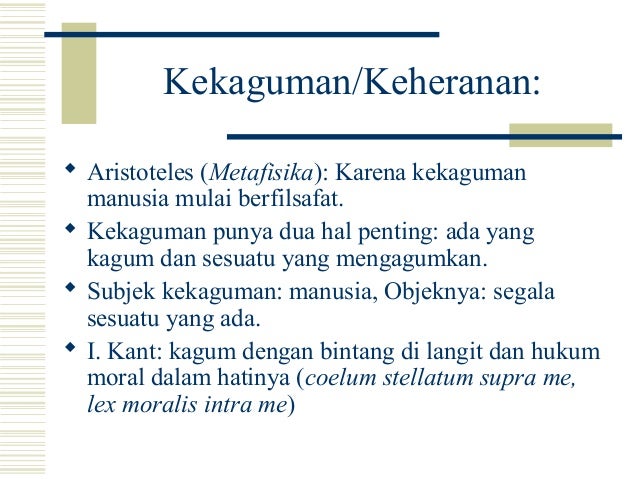 apakah filsafat itu