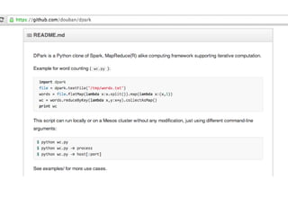 20130912 YTC_Reynold Xin_Spark and Shark | PPT