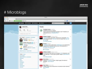 # Microblogs
Mittwoch, 11. September 13
 