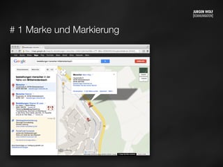 # 1 Marke und Markierung
Mittwoch, 11. September 13
 