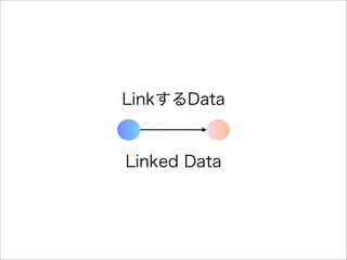 LinkするData
Linked Data
 