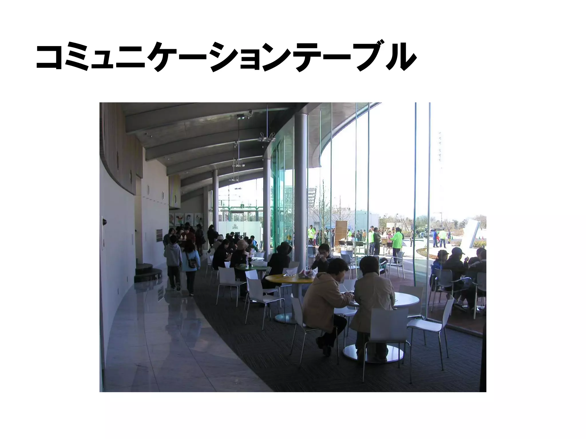 コミュニケーションテーブル
 