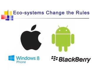 Eco-systems Change the Rules
 