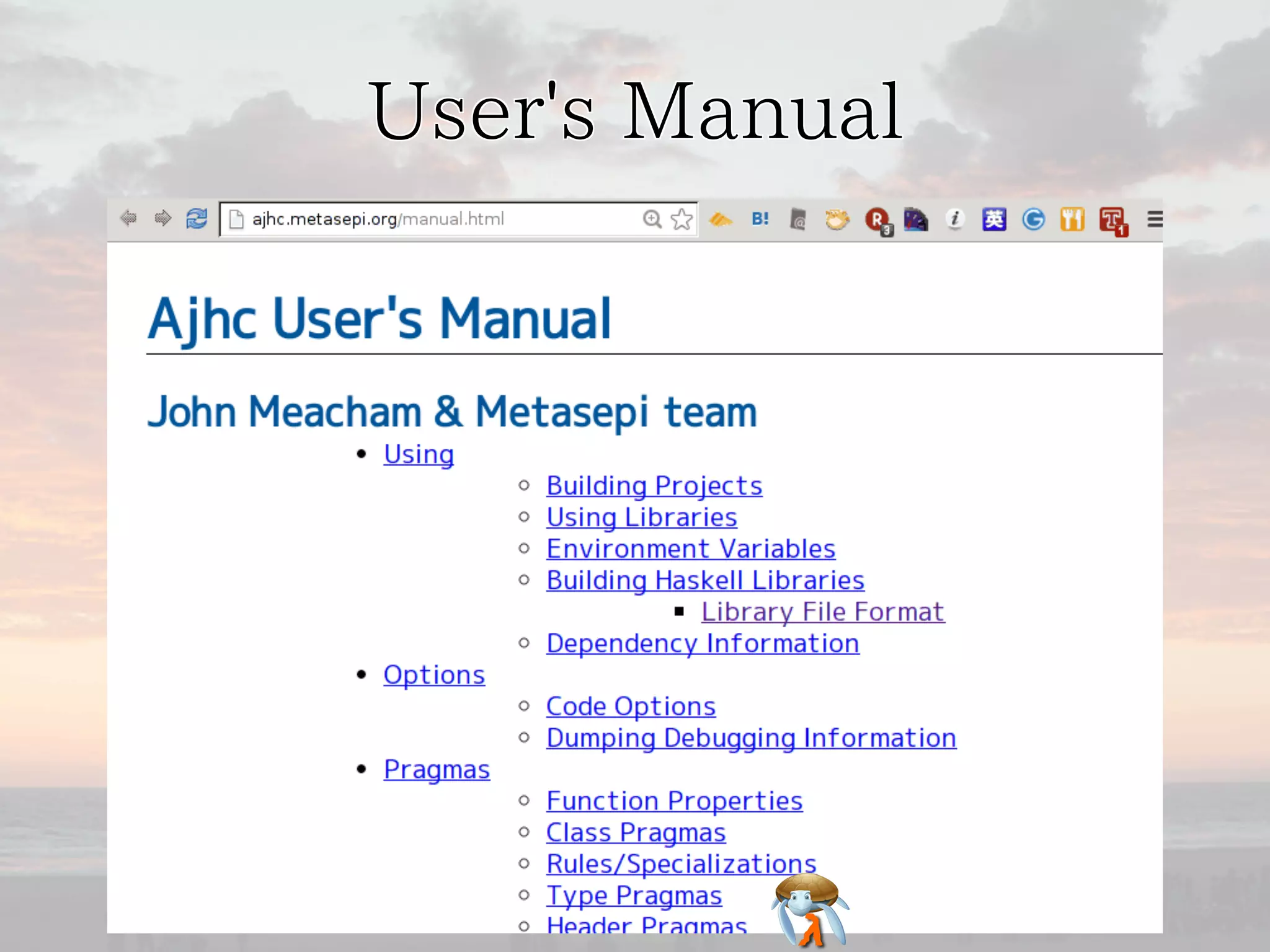 User's ManualUser's ManualUser's ManualUser's ManualUser's Manual
 