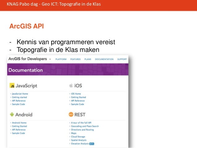 knag pabo dag - topografie in de klas