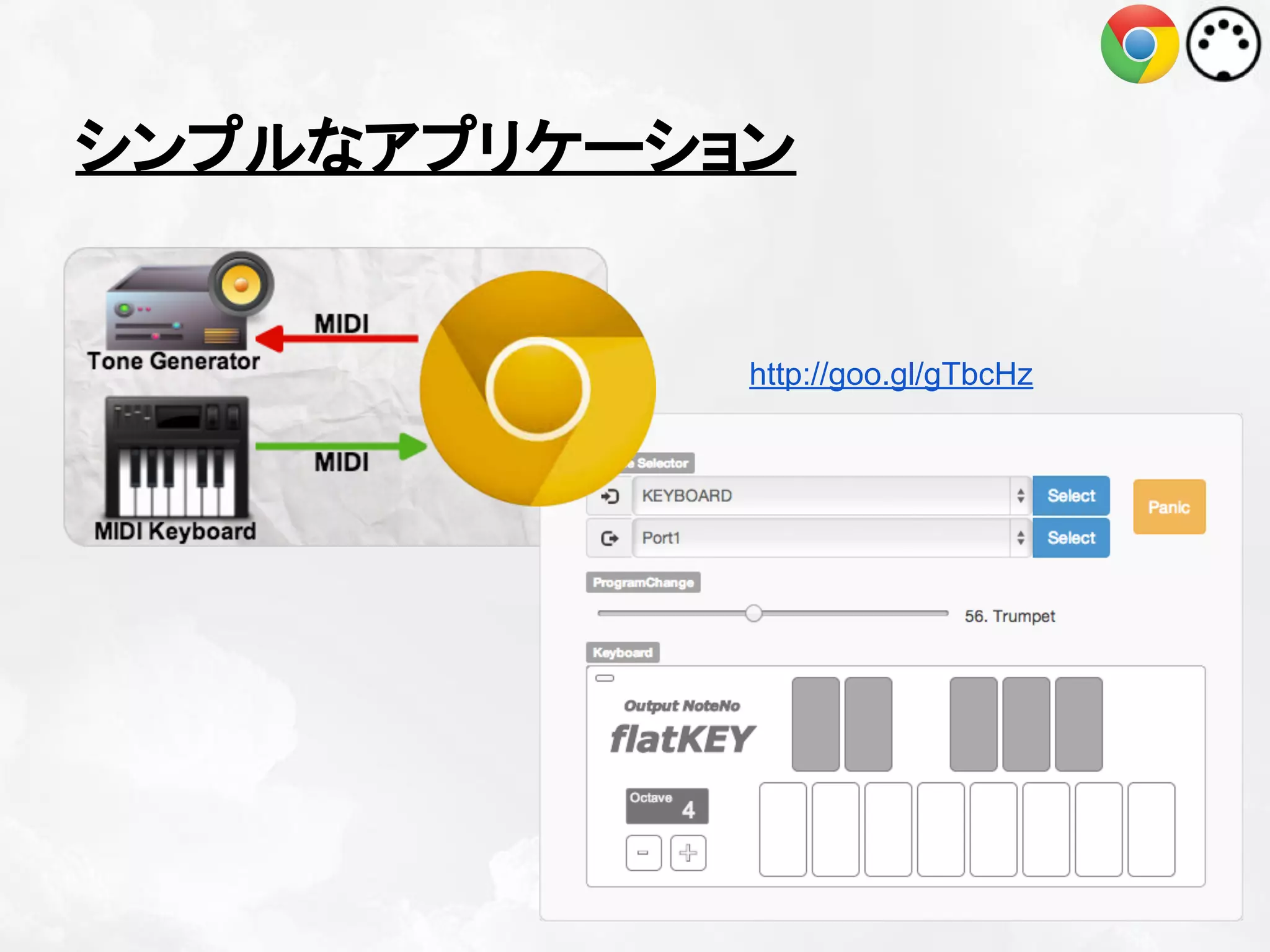 シンプルなアプリケーション

http://goo.gl/gTbcHz

 