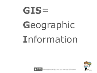 GIS=
Geographic
Information

by @mapconcierge, @Tom_G3X and OSM conctibutors

172

 