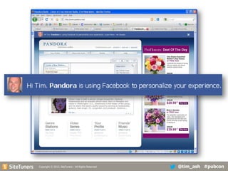 Copyright
Copyright © 2013, SiteTuners - All Rights Reserved. © 2012, SiteTuners- All Rights Reserved.

@tim_ash #pubcon

 