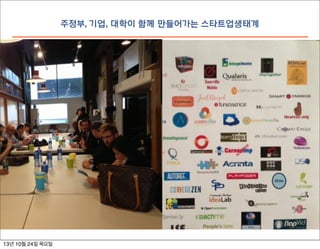 주정부, 기업, 대학이 함께 만들어가는 스타트업생태계

13년 10월 24일 목요일

 