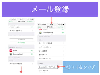 メール登録

⑤ココをタッチ

 