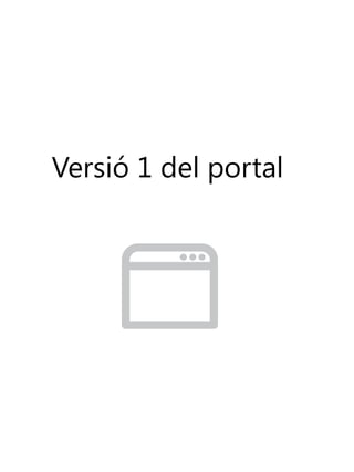 Versió 1 del portal

 