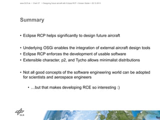 Designing Future Aircraft with Eclipse RCP | PDF