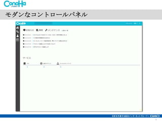 モダンなコントロールパネル

8

 