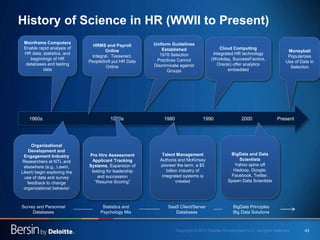 The Datafication of HR:  People Science is Here