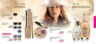 24101
Chiffon Rose
24102
Velvet Moss
22738
Black
22739
Brown
23438
Midnight Blue
23439
Moss Green
23440
Onyx Grey
22743
Black





22743Black
24101 Chiffon
Rose
23439MossGreen
color
2524
 Giordani Gold Eye Pencil
Delineador de Ojos
Giordani Gold
1 g.
11,95€
9,95€
 Giordani Gold
Volume Delight Mascara
Máscara de Pestañas Volume
Delight Giordani Gold
8 ml.
22743 14,95€
11,95€
 Giordani Gold
Exclusive Eye Shadow Duo
Dúo de Sombras de Ojos
Exclusive Giordani Gold
3 g.
16,95€
11,95€
 Giordani Gold Age Defying Radiance Elixir
Elixir Rejuvenecedor Anti-Edad
Giordani Gold
15 ml.
24563 24,00€
16,95€
 Giordani Gold
EXISTENCIAS LIMITADAS
Sombras de
ojos brillantes
de larga
duración
 Giordani Gold Tinted Glow Moisturiser SPF 15
Hidratante Iluminadora con Color
Giordani Gold SPF 15
30 ml.
23667 22,00€
14,95€
Hidratante
iluminadora con
color SPF 15
Consigue unas
pestañas
intensamente
nutridas
y llenas de
volumen.
Rejuvenece
y mejora el
tono de la piel
Suave esponjilla
difuminadora para
un acabado
perfecto.
Mirada
DEFINIDA
Base
REJUVENECIDA
La modelo lleva: Hidratante Iluminadora con Color
Giordani Gold SPF 15 23667, Máscara de PestañasVolume
Delight Giordani Gold 22743 Black
 