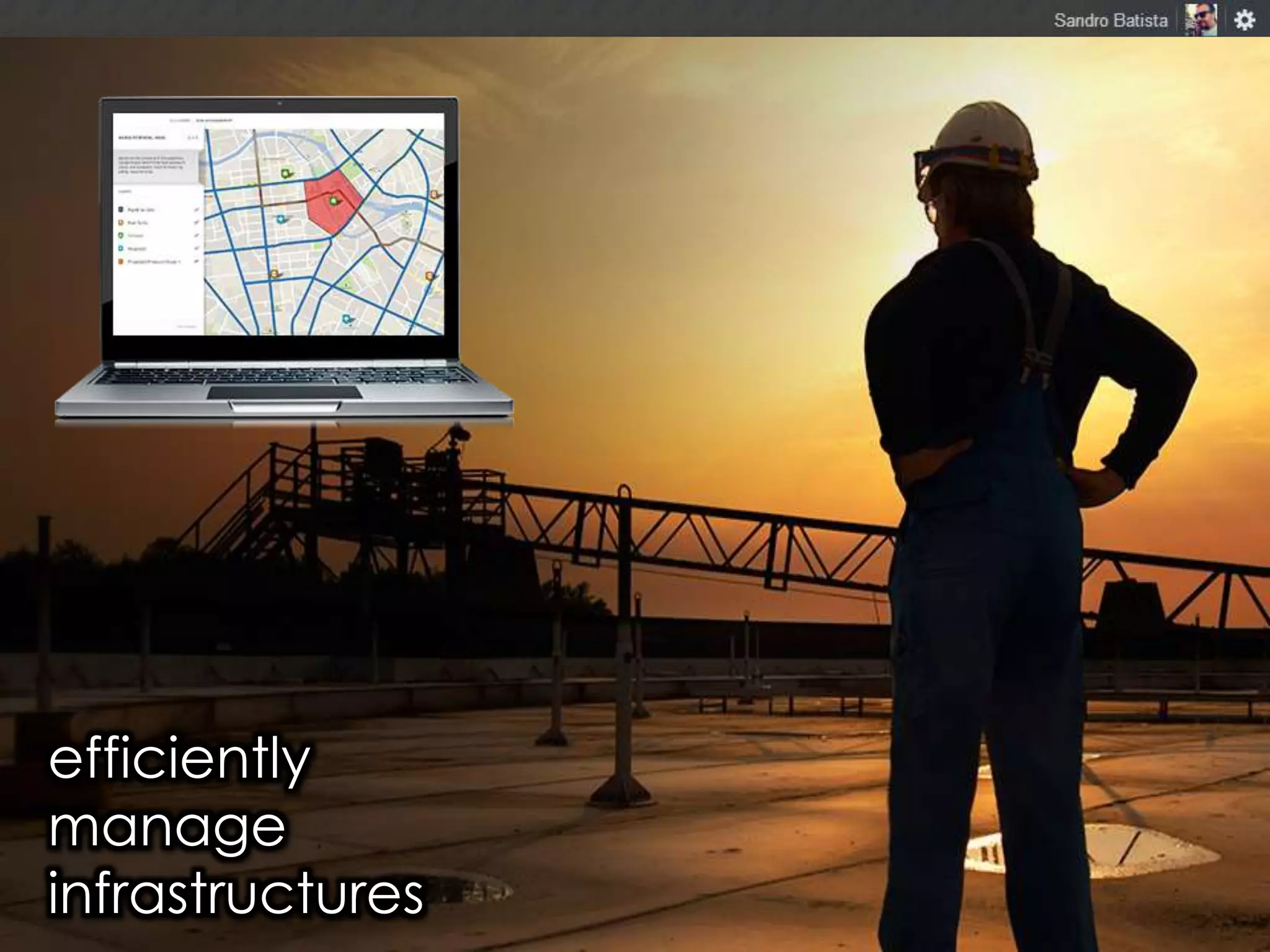 efficiently
manage
infrastructures

 