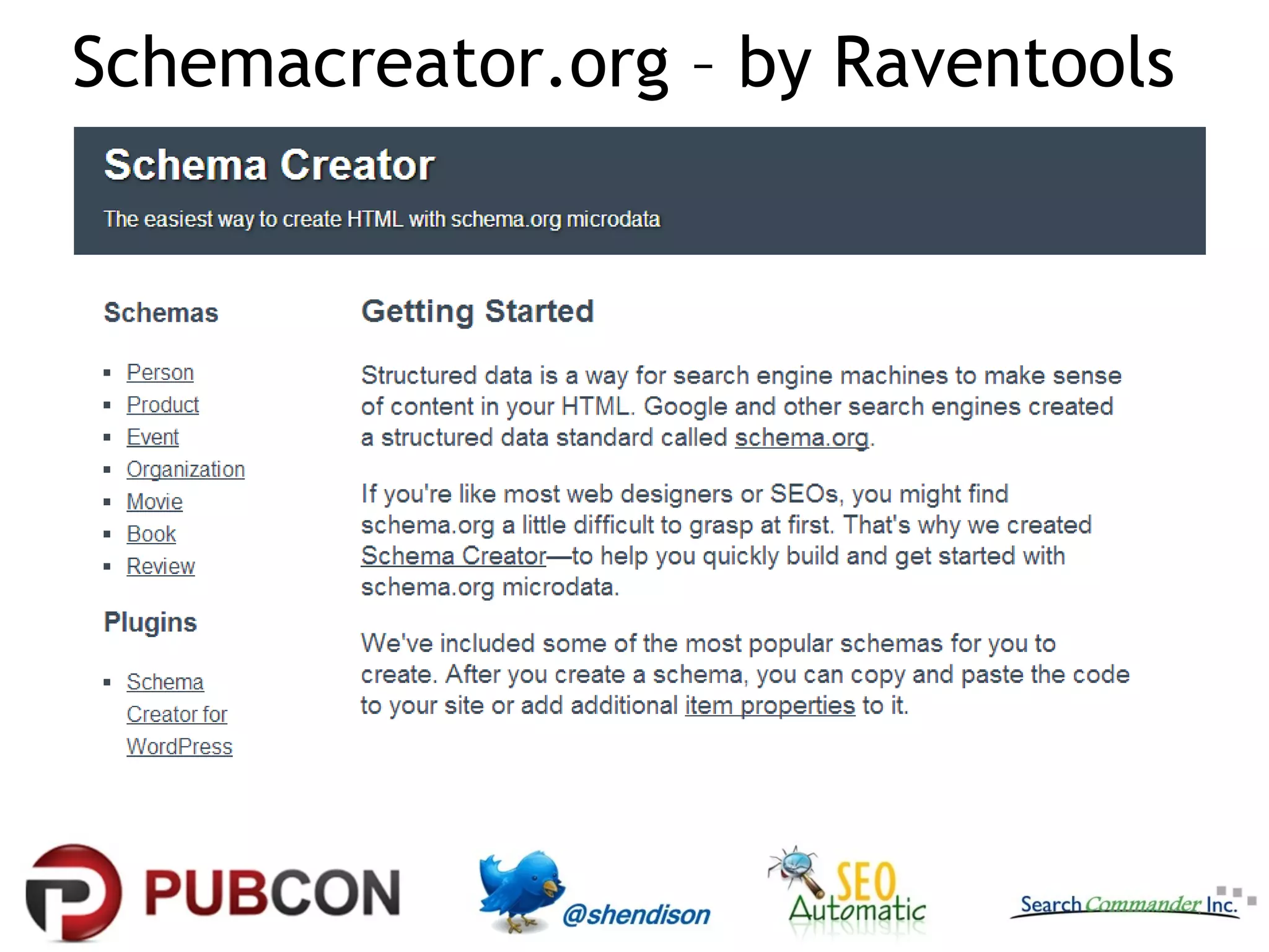 Schemacreator.org – by Raventools

 